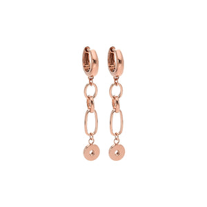 Aretes AMOA Intercambiables Rose Gold