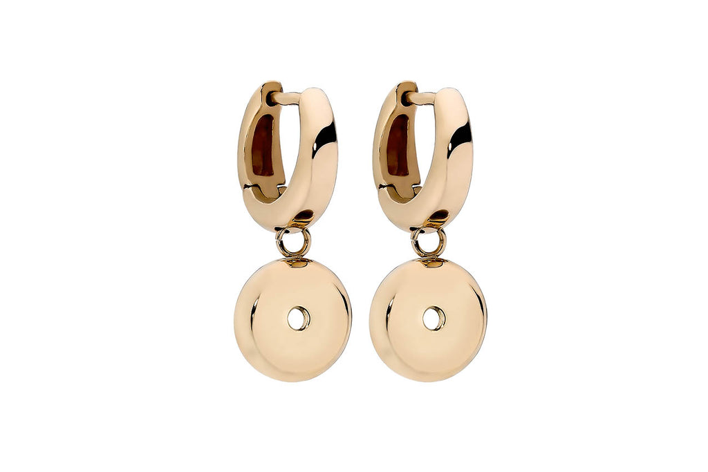 Aretes Intercambiables Dorado