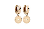 Aretes Intercambiables Dorado